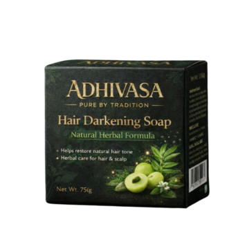 Adhivasa Pure by Tradition Hair Darkening Soap 75 GM